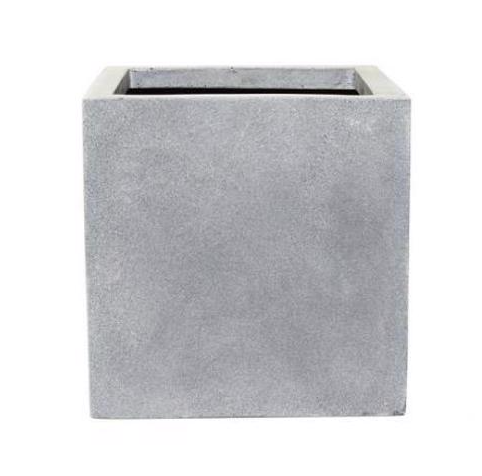 Poly Cubic with Feet - Pebble Grey - 1140 x 1140 x 1280 (H)mm